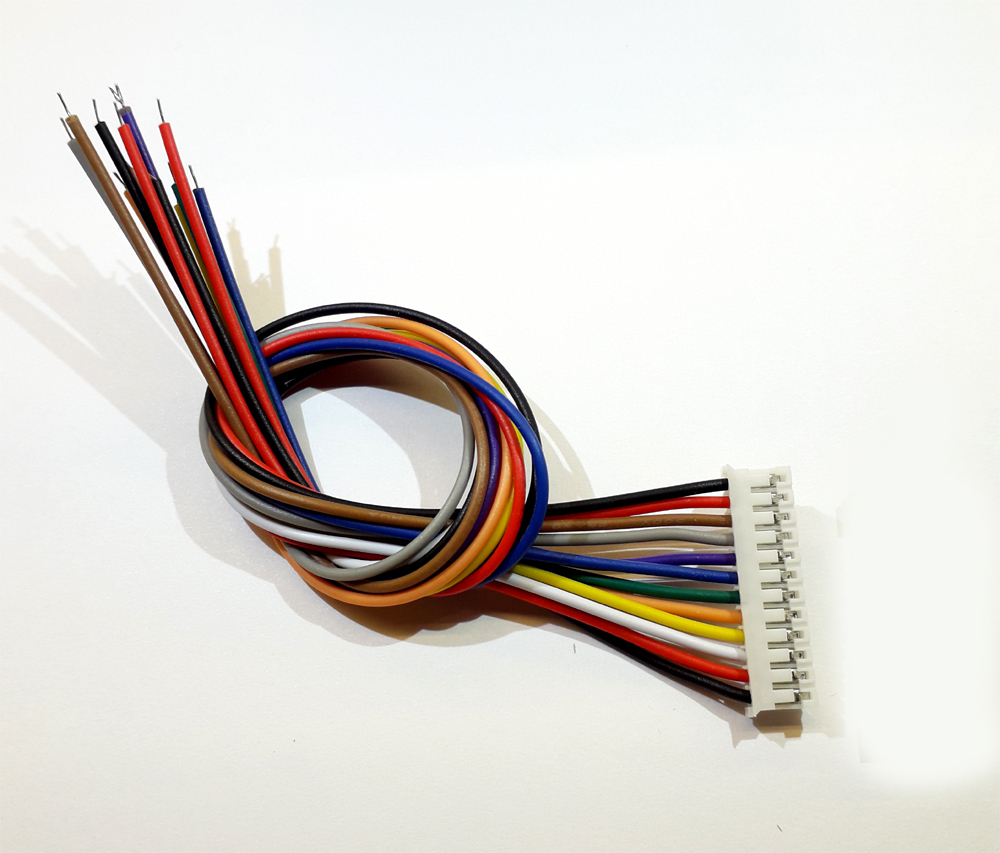 PH 2,0 mm 12-polig Kabel mit Buchse, L=20cm