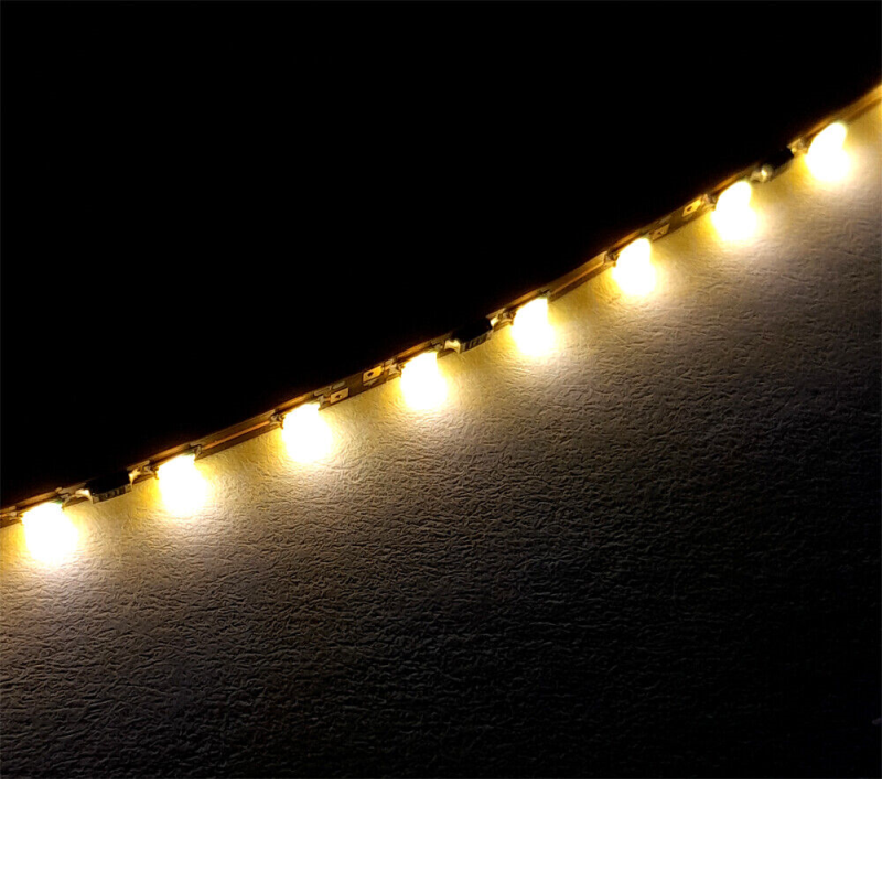 20cm LED Strip warmweiß b=1,6mm, 195 LEDs/m Muster 002