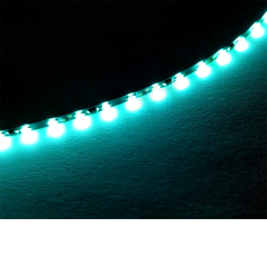 20cm LED Strip eisblau b=1,6mm, 195 LEDs/m Muster 055