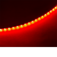 20cm LED Strip rot b=1,6mm, 195 LEDs/m Muster 050